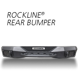 Go Rhino Rockline Rear Bumper&reg;