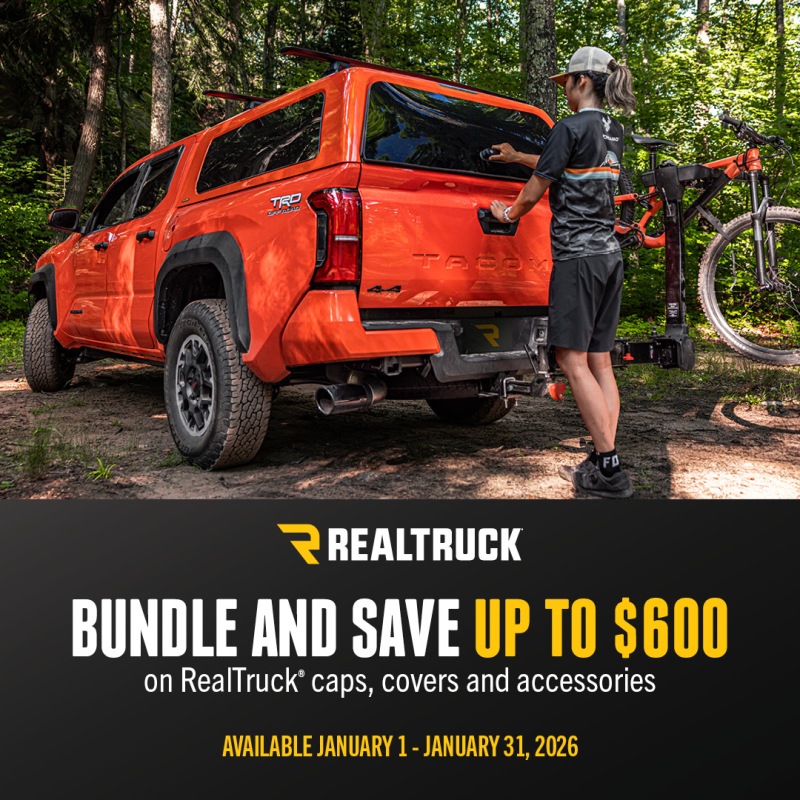 RealTruck Caps, Covers and Accessories Rebate