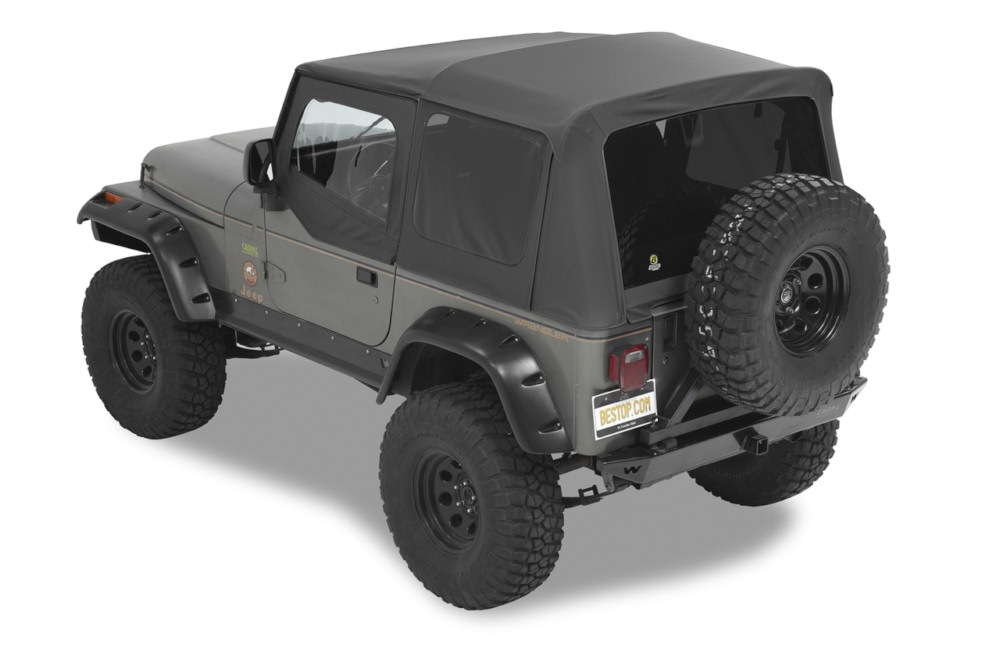 Bestop Jeep Wrangler YJ Soft, Bikini and Hard Tops