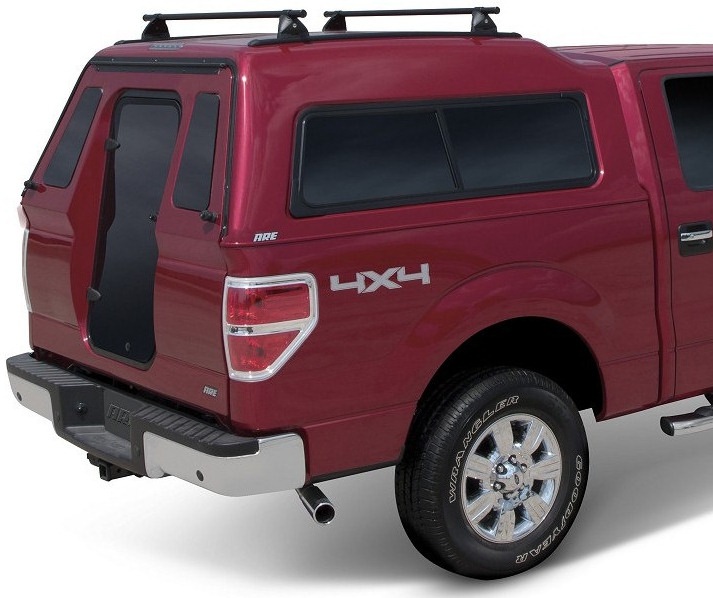 RealTruck A.R.E. Walk-In Door Truck Cap